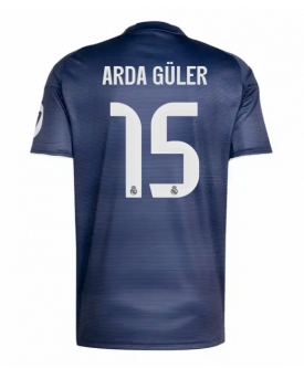 Real Madrid Arda Guler #15 Maglia Gara Trasferta Repliche 2025-26 Maniche Corte